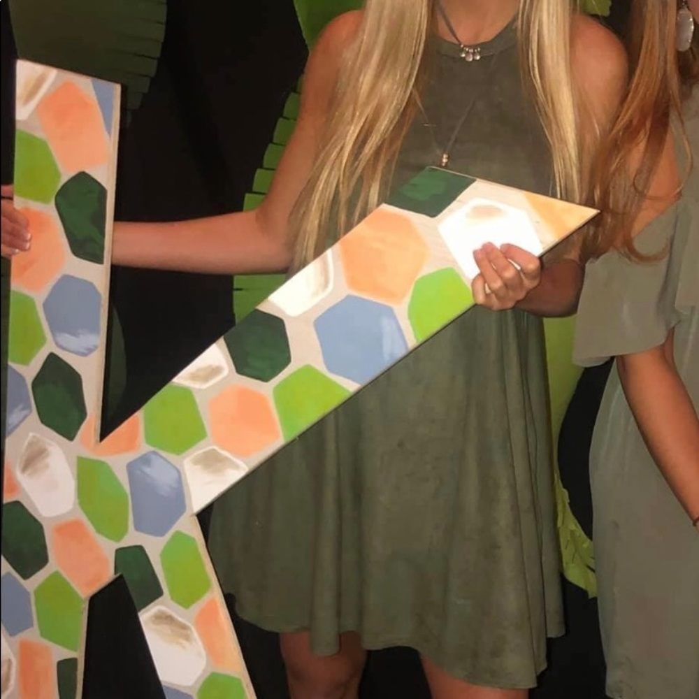 Green dress